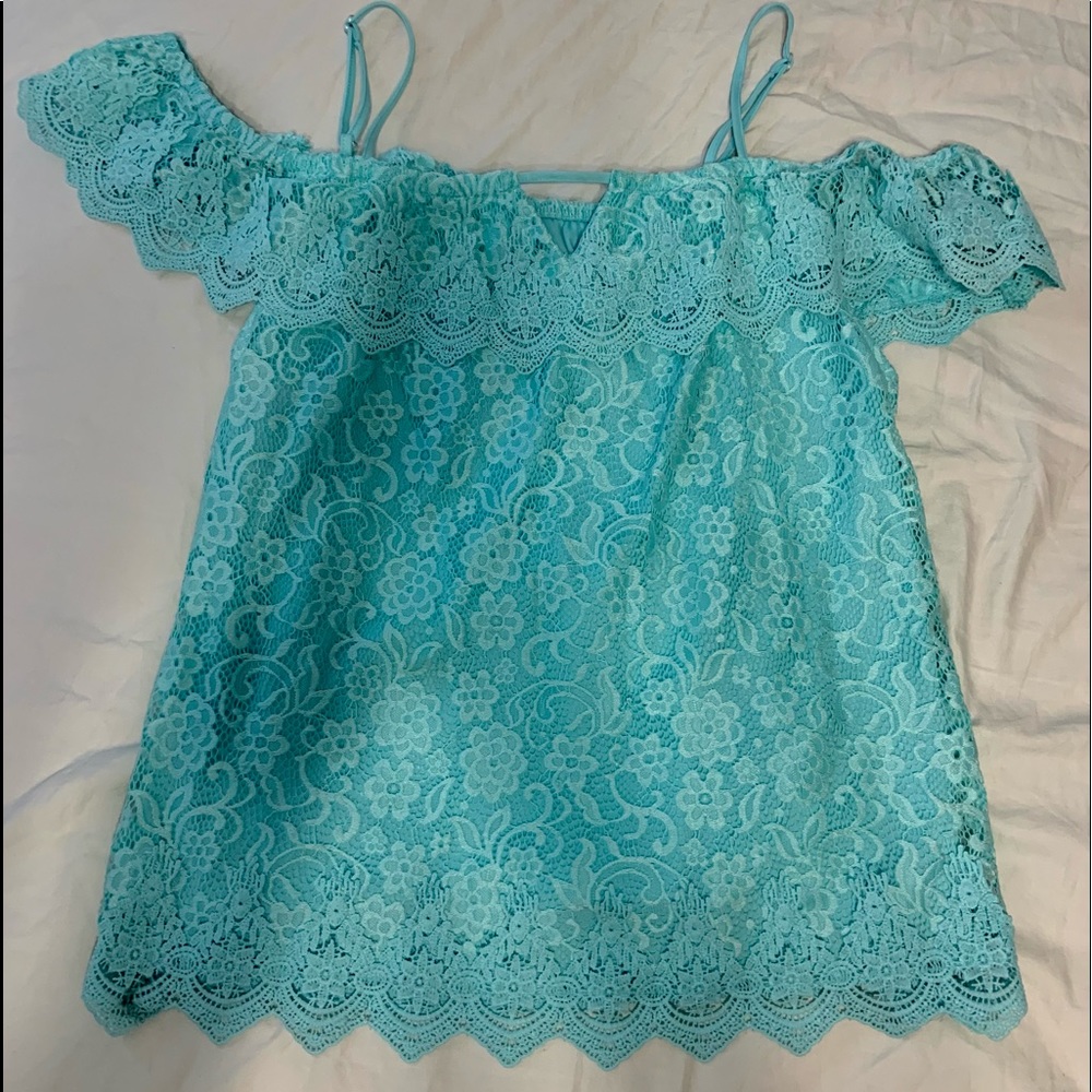 Faded Glory off shoulder XL top